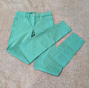 H&M Skinny Leg Pants Mint Green Size 2